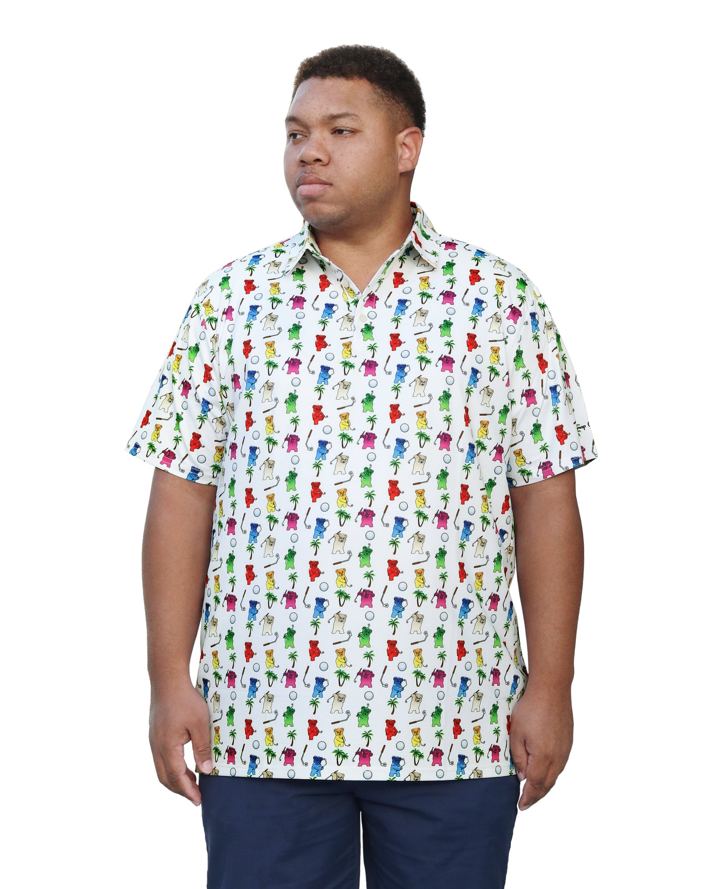 Angry Gummy Bear Polo